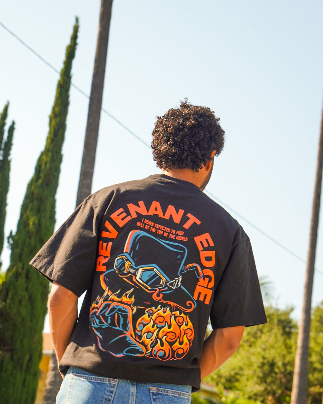 Hell At The Top of The World Tee / Black
