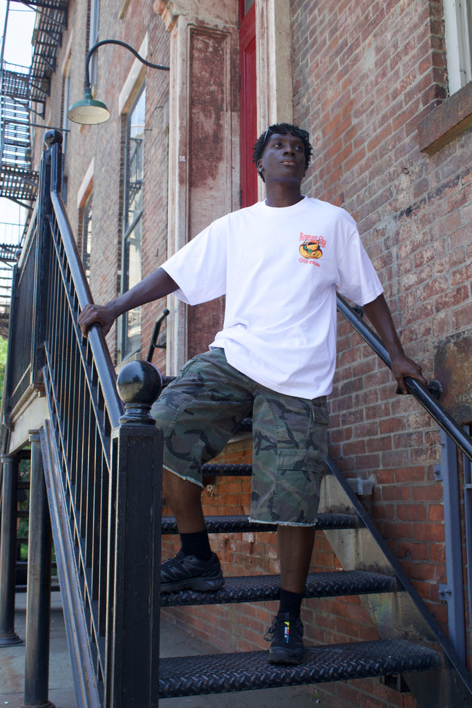 No Regrets Tee / White