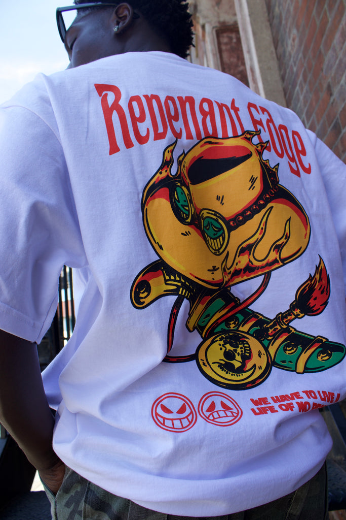 No Regrets Tee / White