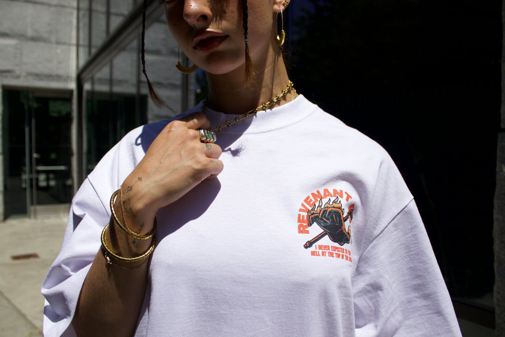 Hell At The Top of The World Tee / White