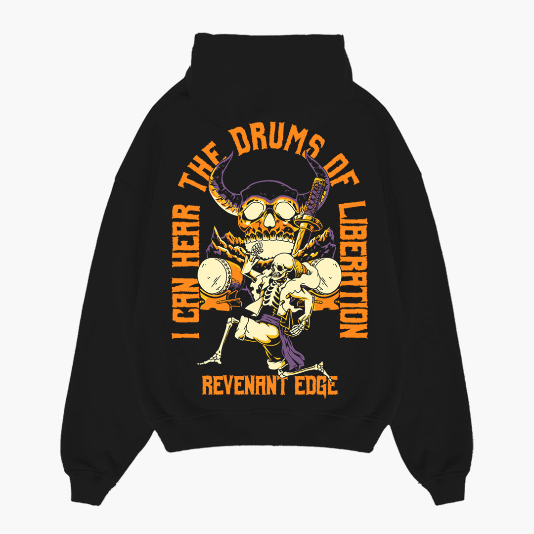 Drums of Liberation Hoodie / Black