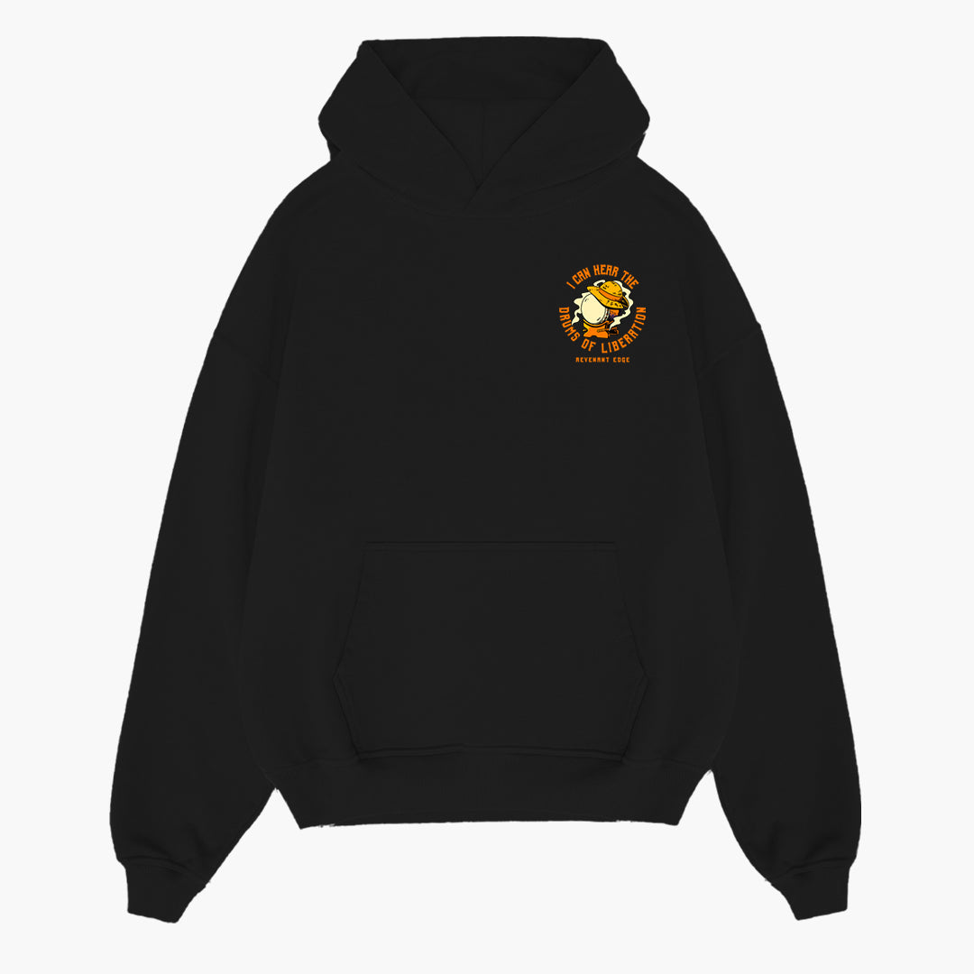 Drums of Liberation Hoodie / Black
