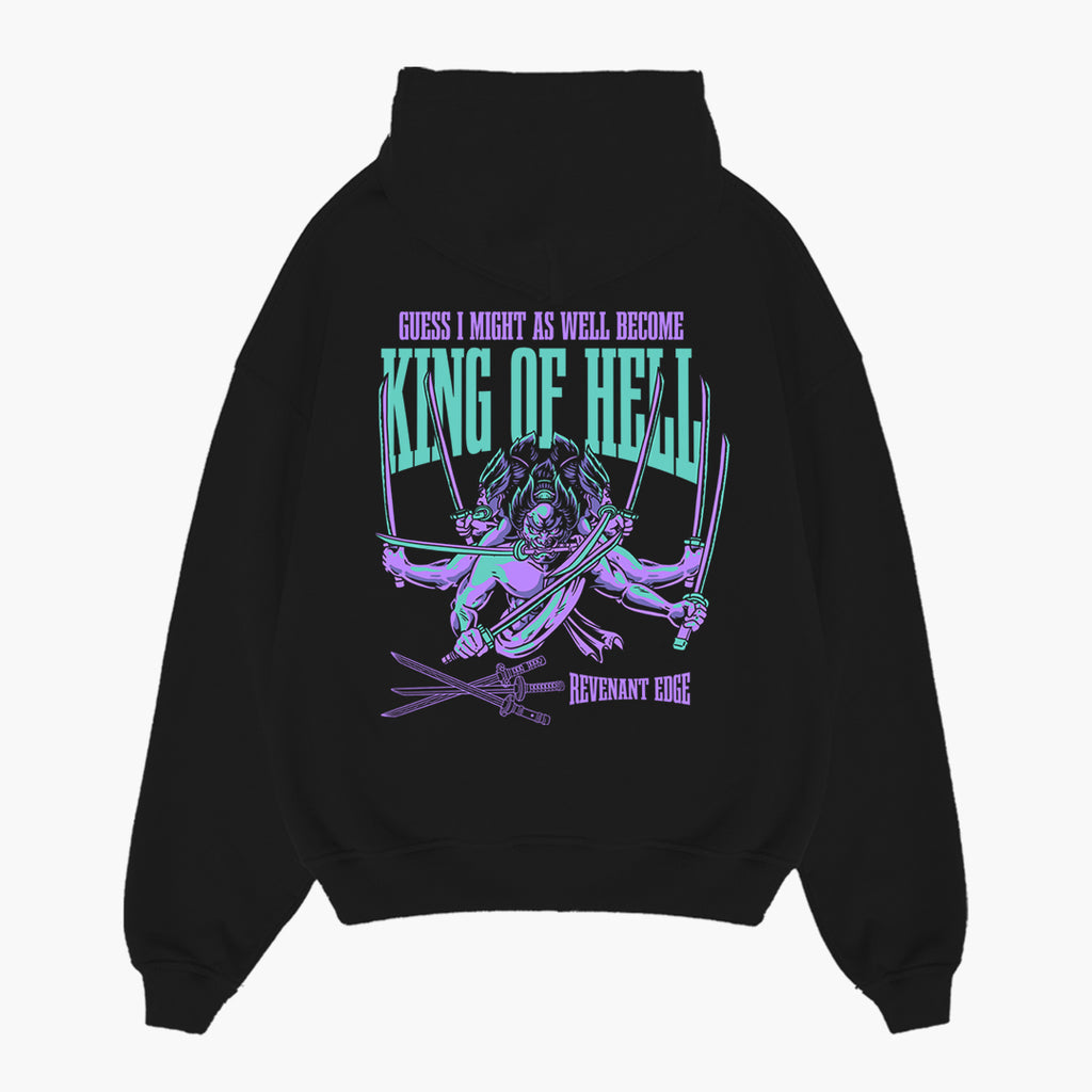 King of Hell Hoodie / Black
