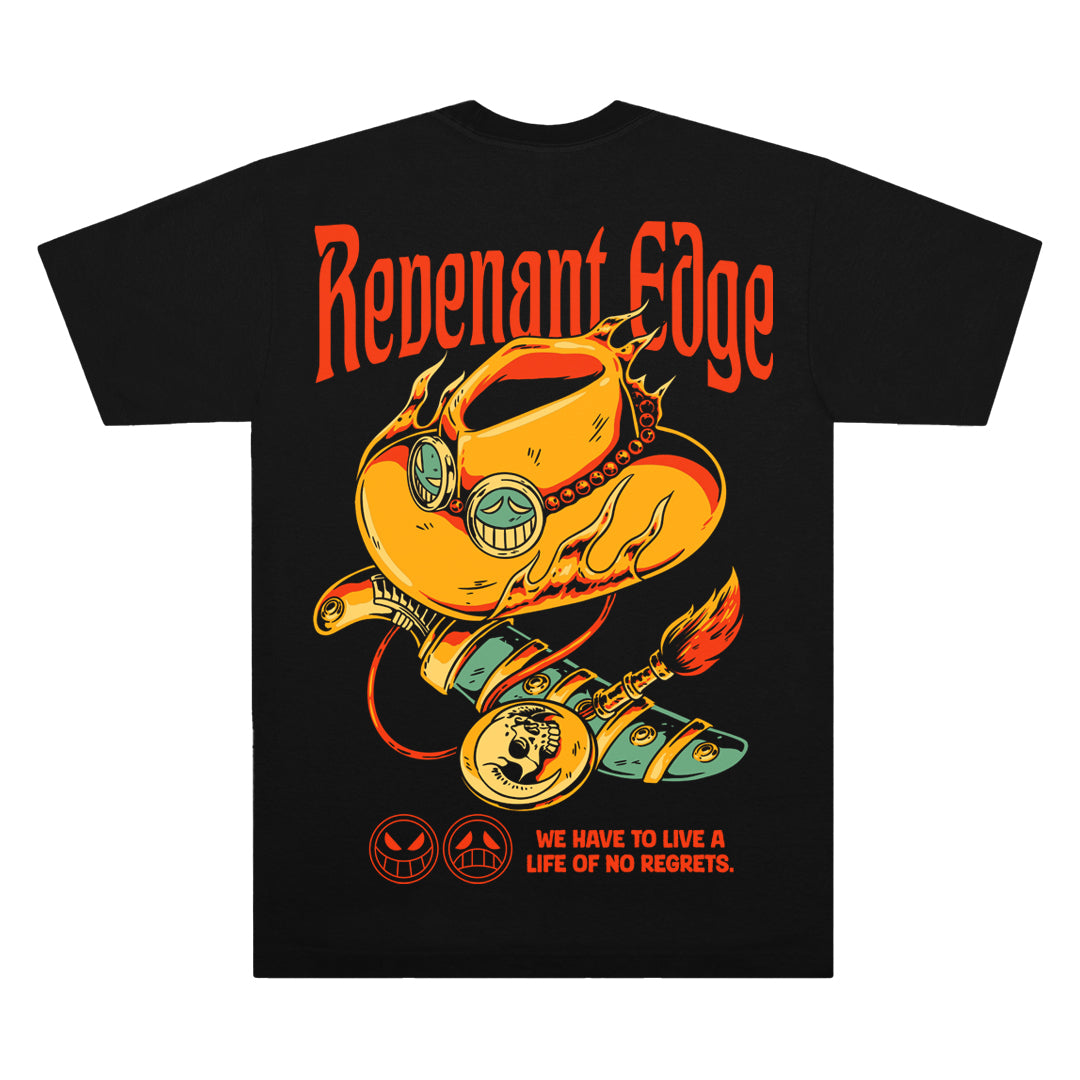 No Regrets Tee / Black