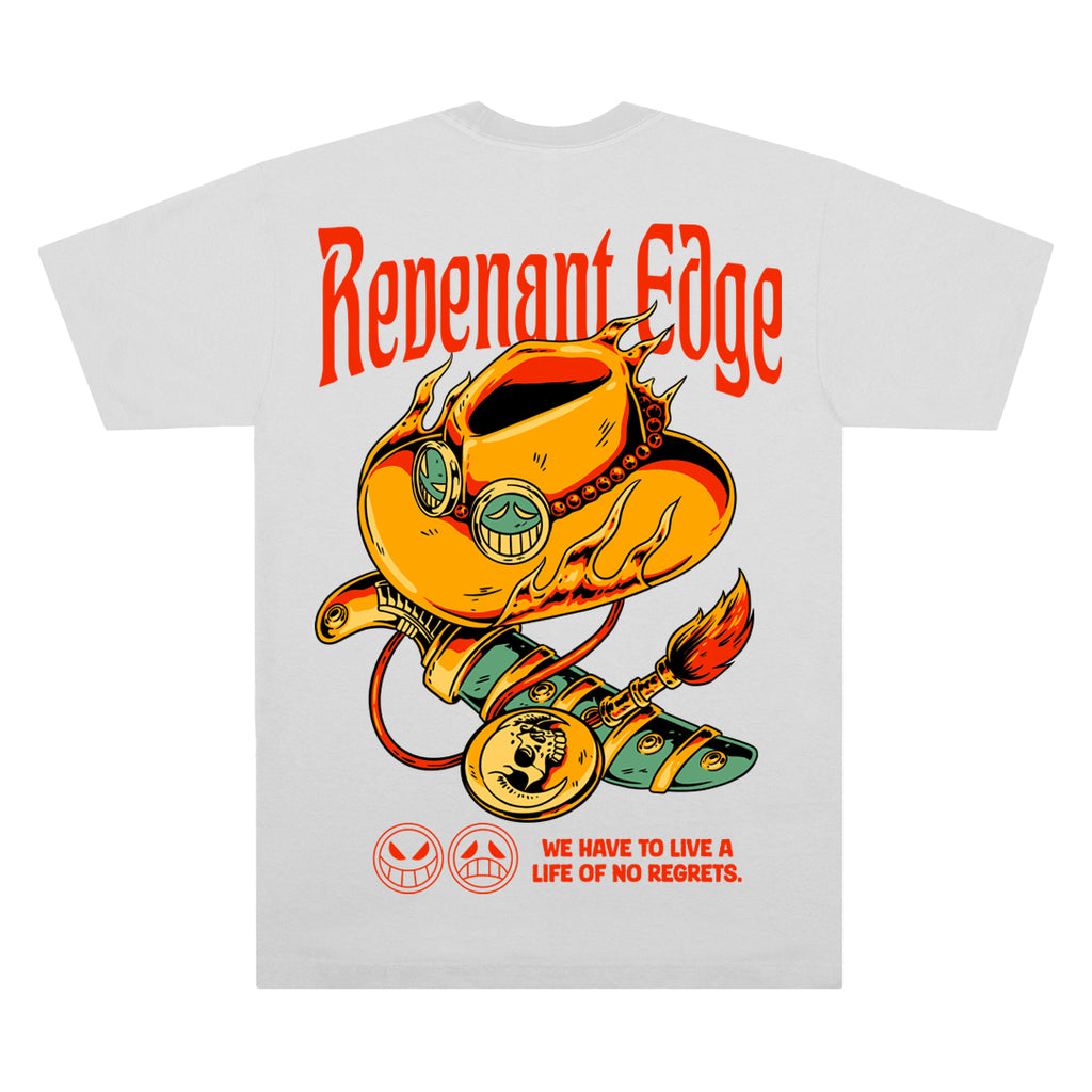 No Regrets Tee / White