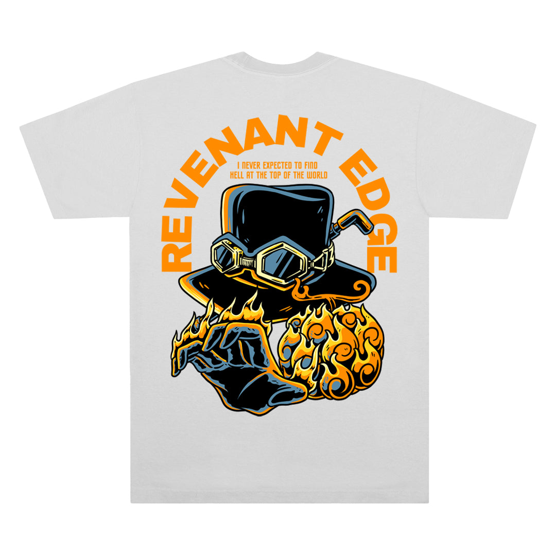 Hell At The Top of The World Tee / White