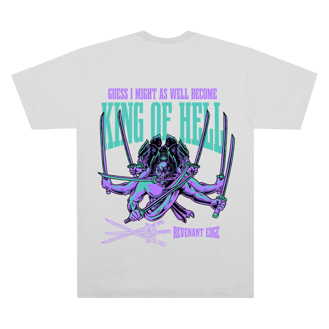 King of Hell Tee / White