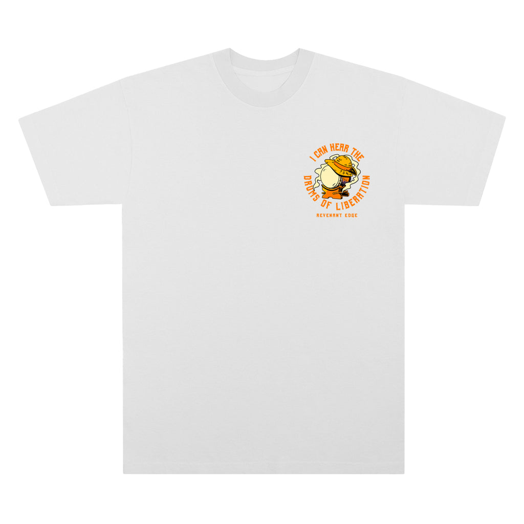 Drums of Liberation Tee / White