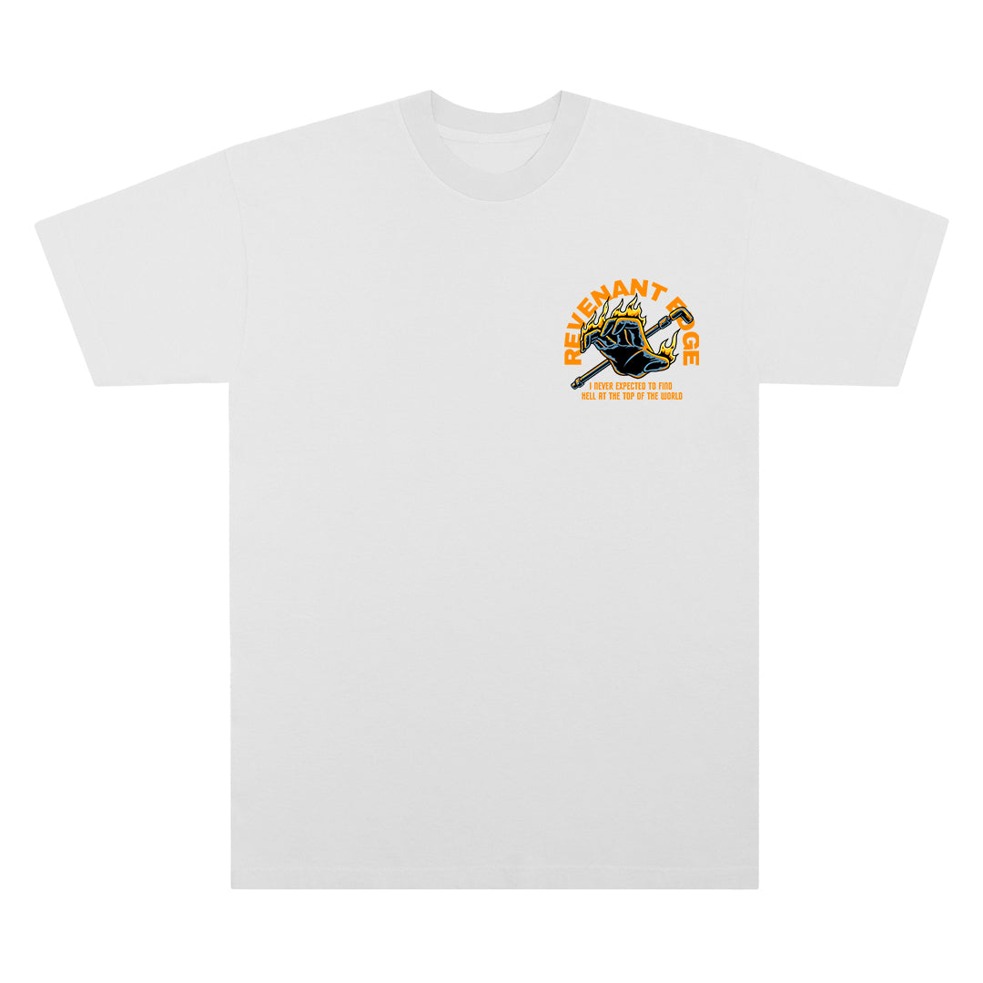 Hell At The Top of The World Tee / White