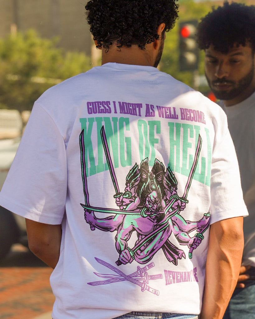 King of Hell Tee / White