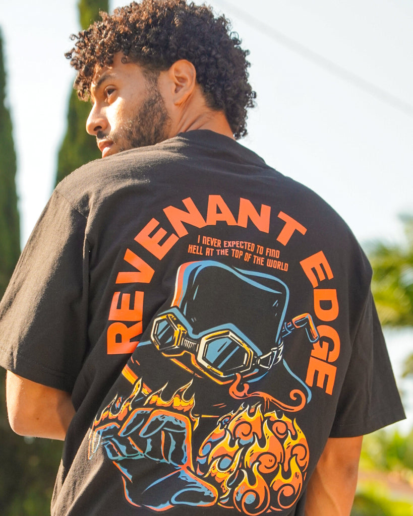 Hell At The Top of The World Tee / Black