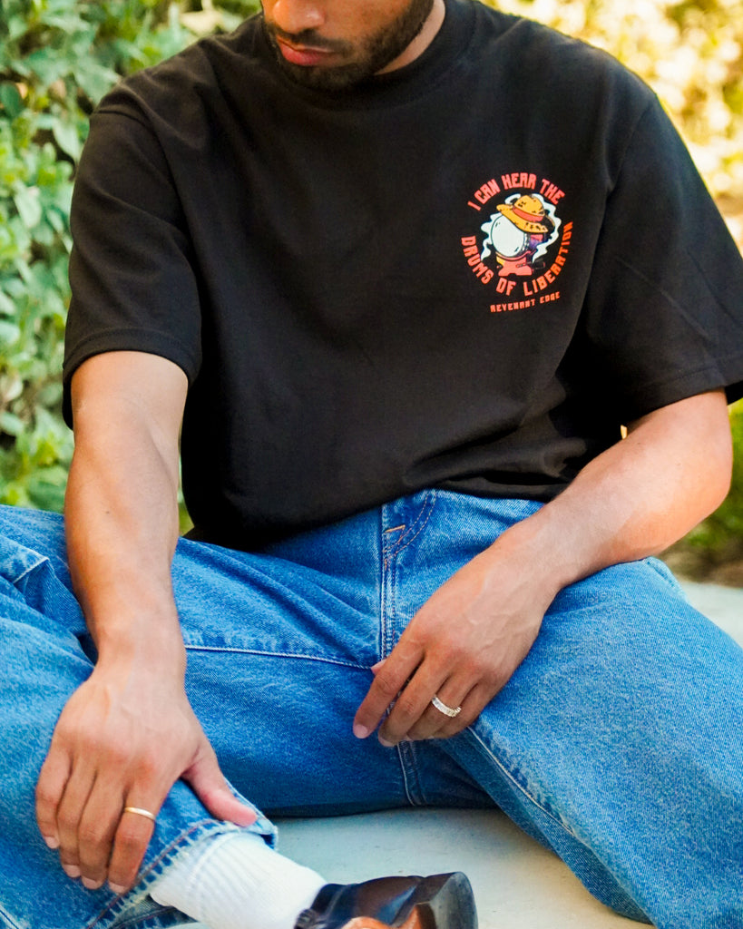 Drums of Liberation Tee / Black