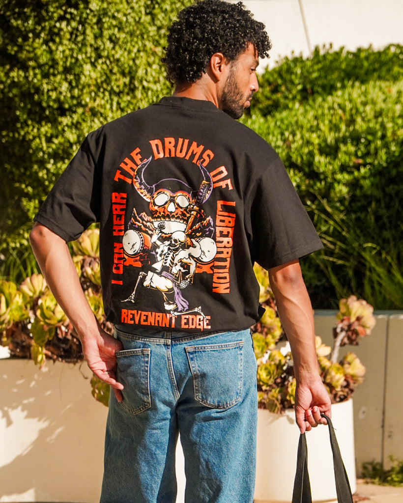 Drums of Liberation Tee / Black