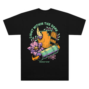 Light Within The Dark Tee Black Back