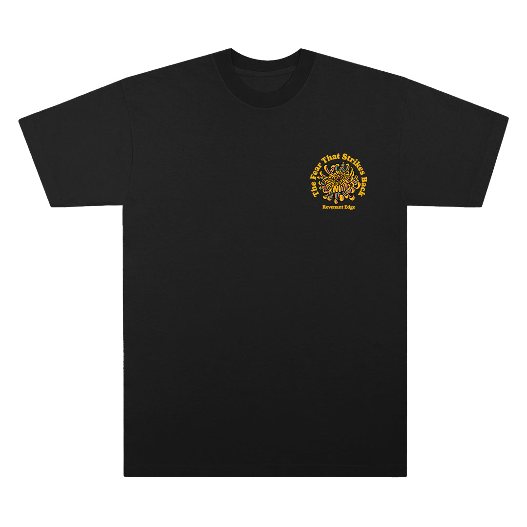 The Fear That Strikes Back Tee Black Front