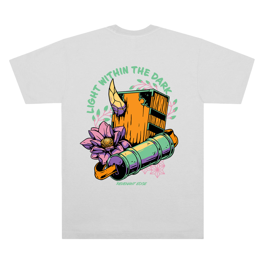 Light Within The Dark Tee / White